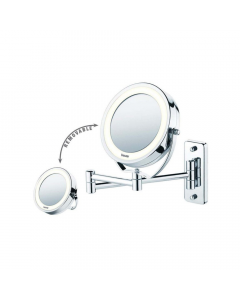 Beurer Illuminated Cosmetics Mirror - Wall Mounted or Standing BS 59