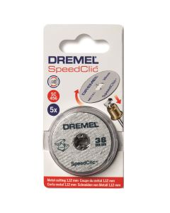 Dremel EZ Speedclic Metal Cutting Wheels - 5 Pack