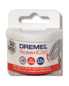 Dremel EZ Speedclic Metal Cutting Wheels - 12 Pack