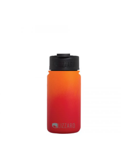 Lizzard - 415ml Flask - Orange Ombre