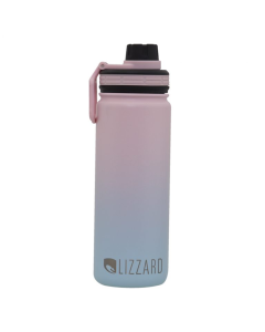 Lizzard - 530ml Flask - Pink Blue Ombre