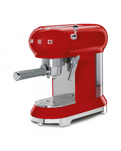 Smeg Red Retro Style Espresso Coffee Machine - ECF01RDEUSA