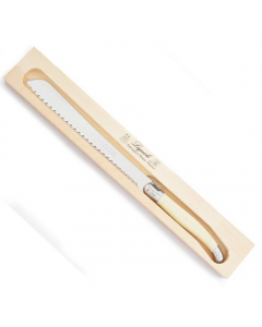 André Verdier Bread Knife - Ivory (wooden box)