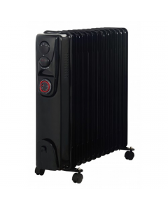Alva 13 Fins 2500W Oil Filled Heater – With Timer