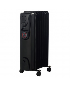 Alva 7 Fins 1500W Oil Filled Heater – With Timer