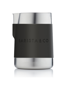 Barista & Co Shorty Pour Over Milk Jug 600ml - Steel