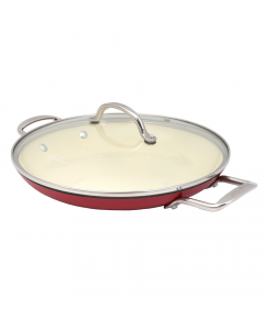 Snappy Chef 30cm Superlight Cast Iron Round Griddle