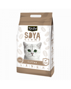Kit Cat Soya Clump Cat Litter - Coffee 7L