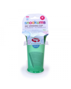Snookums 360-Degree Drinking Cup - Green 