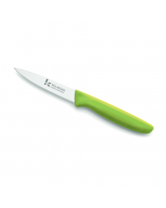 Klever Paring Knife with Straight Edge 10cm Blade - Lime
