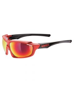uvex Sportstyle 710 Sports Eyewear - Red/Black