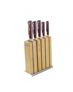 Snappy Chef 6pc Professional Knife-set with Block
