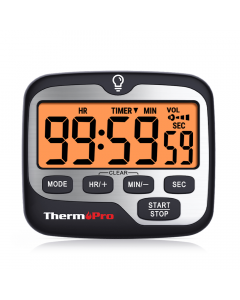 ThermoPro Digital Kitchen Timer with Touchable Backlight & Count up Count down Timer