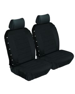 Stingray Ultimate Hd Front Seat Covers (Black/Black)