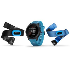 Garmin Forerunner 945 TopoActive Africa, Tri-bundle - Blue 