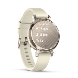 Garmin Lily® 2, Cream Gold with Coconut Silicone Band