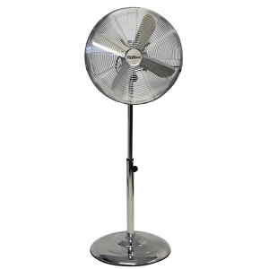 Alva 40cm Chrome Pedestal Fan (Silver)