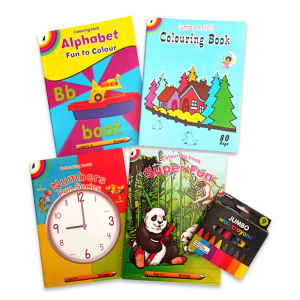 Educat Four Colouring Book Pack 2