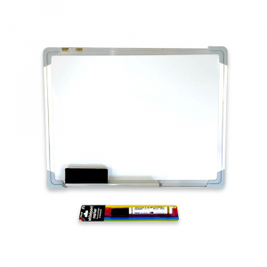 Educat White Board with Pen and duster