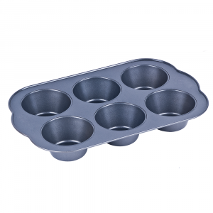 Metalix N/S 6 Cup Muffin Pan