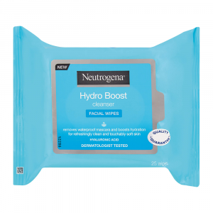 Neutrogena. Cleansing Wipes. Hydro Boost Cleansing. Face. Pack of 25 wipes