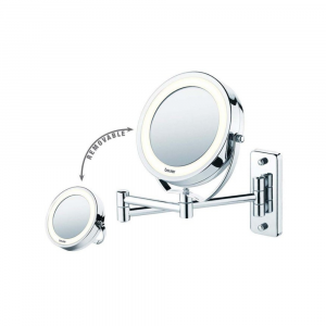 Beurer Illuminated Cosmetics Mirror - Wall Mounted or Standing BS 59