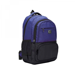 ECO Trendy Multi Compartment Backpack - Navy Blue