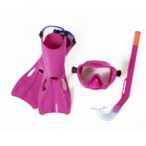 Bestway Hydro-Swim Lil' Flapper Snorkel Set - Pink