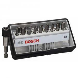 Bosch 18+1pc Robust Line bit set L, Extra Hard version 25 mm