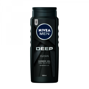 NIVEA MEN Deep Shower Gel / Body Wash - 500ml