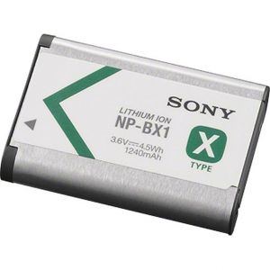 Sony NP-BX1 Rechargeable Lithium-Ion Battery Pack (3.6V, 1240mAh) (HX400; H400; RX100)