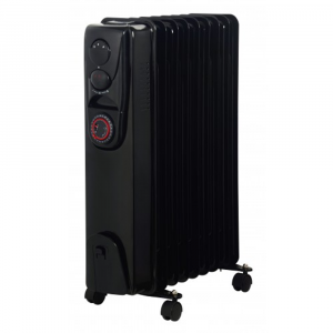 Alva 9 Fins 2000W Oil Filled Heater – With Timer