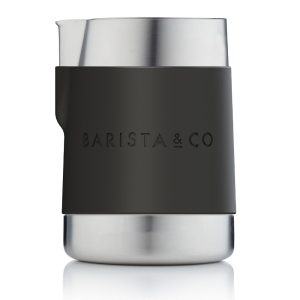 Barista & Co Shorty Pour Over Milk Jug 600ml - Steel