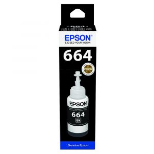 Epson Ink T6641 Black Ink Bottle 70ml
