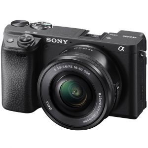 Sony Alpha a6400 Mirrorless Digital Camera + Sony E PZ 16-50mm f/3.5-5.6 OSS Lens