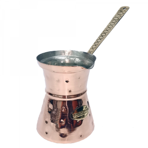 Café Kreme Coffee Pot Briki Hammered Finish N10 580ml