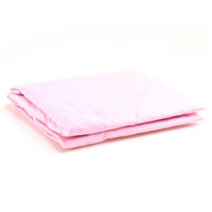 STANDARD COT FITTED SHEET - PINK
