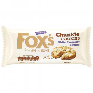Fox White Choc Chunk Cookie 180g Pack of 9