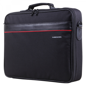 Kingsons 15.6"Black Laptop Bag