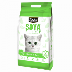 Kit Cat Soya Clump Cat Litter - Green Tea 7L