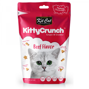 Kit Cat Kitty Crunch Beef Flavour 60g Single Pack