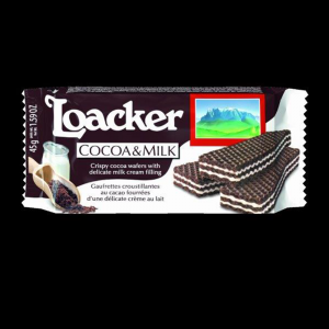 Loacker Classic Cocoa & Milk 45g Pack of 25