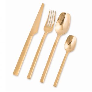 Nicolson Russell Malta Gold 16pc Cutlery Set