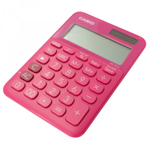 Casio MS-20UC - Desktop calculator 12 Digit - Red 