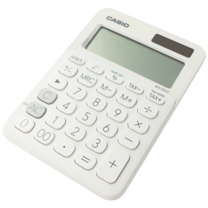 Casio MS-20UC - Desktop calculator 12 Digit - White 