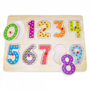 WOODEN PUZZLE - NUMBERS