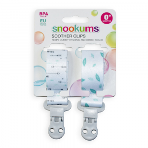 Snookums Soother Clip - Girl 