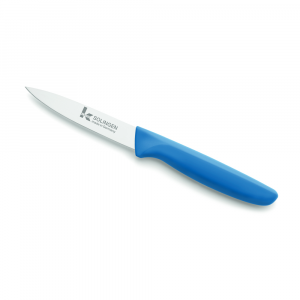 Klever Paring Knife with Straight Edge 10cm Blade - Medium Blue