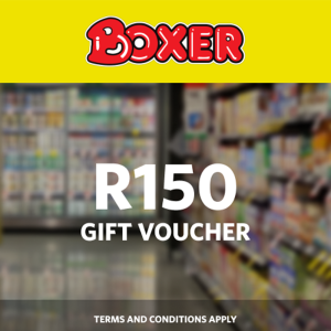 R150 Boxer Gift Card Voucher