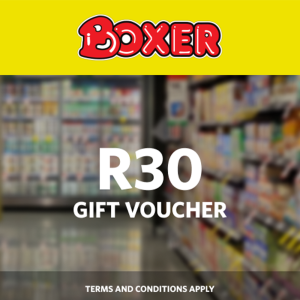 R30 Boxer Gift Card Voucher